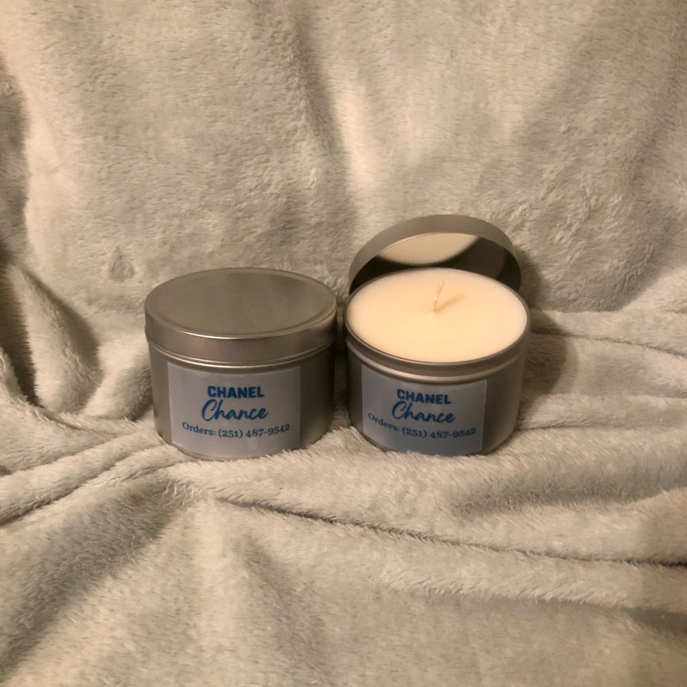 2 Chanel Chance Eau Fraiche Scent Candles